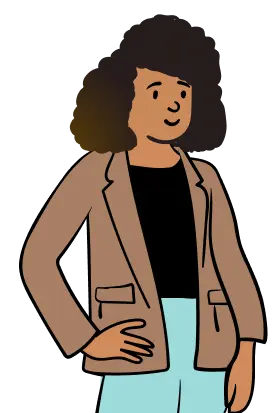 Cartoon illustration of Mo